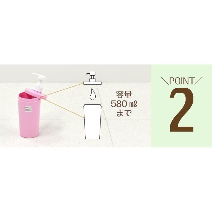 RISU（リス） 詰め替えボトル そのまま シンプル おしゃれ ソープ