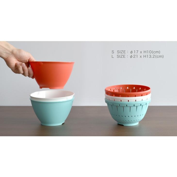 RISU（リス） ボール 小 ボウル キッチン雑貨 プラスチック 電子レンジ