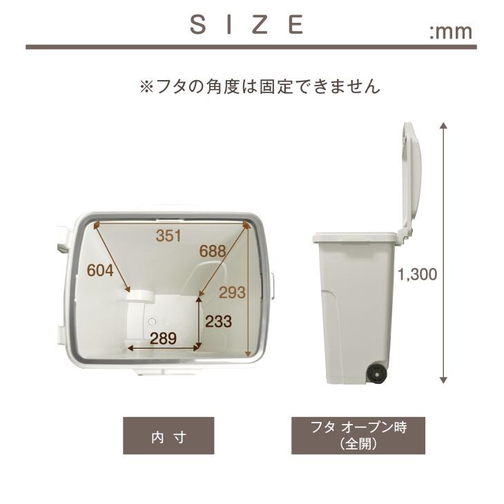 RISU（リス） RISU植物由来キャスターペール70C2 ゴミ箱 屋外 大型