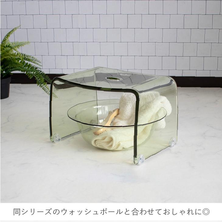 RISU（リス） バスチェア アクリル フランクタイム バスチェアーS コの