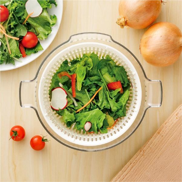 サラダスピナー 水切り キッチン 生野菜 キッチンツール リベラリスタ :16800-3:Living雑貨 リスonlineshop - 通販 - Yahoo!ショッピング サラダスピナー 水切り キッチン 生野菜 キッチンツール リベラリスタ :16800-3:Living雑貨 リスonlineshop - 通販 - Yahoo!ショッピング
