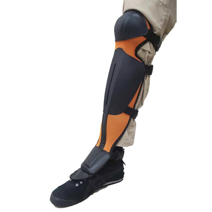 HEART 草刈用 防護レガース ロングタイプ 極 HT-R002-OR 刈払機 保護具 | 