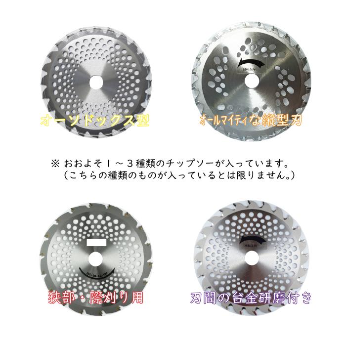 草刈り用 チップソー （訳あり）（メール便） 160mm 電動用 ランダム 5枚 セット 刈払機 草刈機 草刈り機 替刃 |  | 03