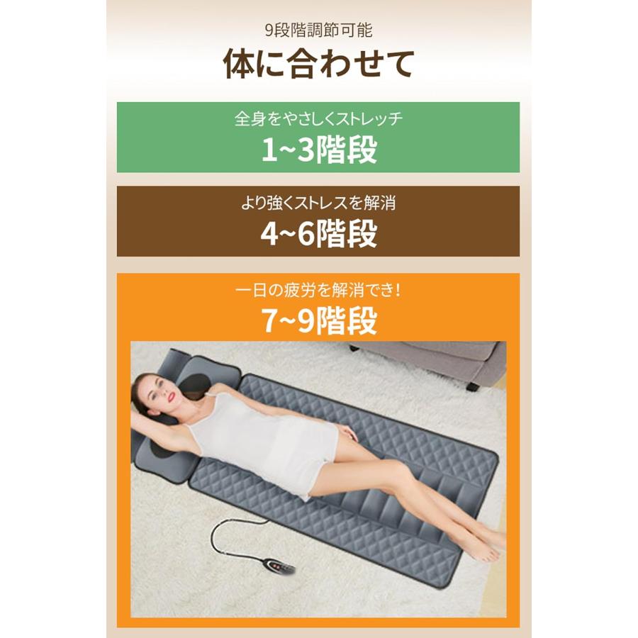 ストレッチマット リラクゼーションシート リフレッシュ 首 背中 腰 お