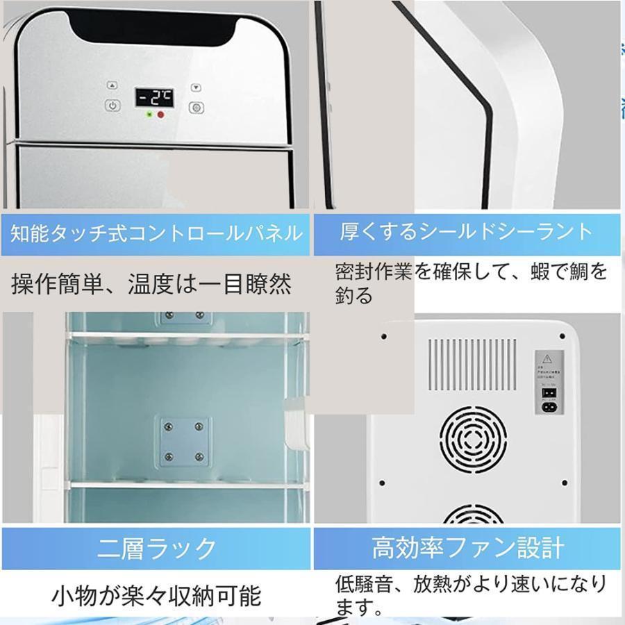 冷蔵庫 車載 一人暮らし 家用 温冷庫 20L 小型 家庭用 ひとり暮らし 両用 コンパクト パーソナル 冷温庫 お一人様サイズ 保冷 保温 新生活 日本語説明書付きの画像