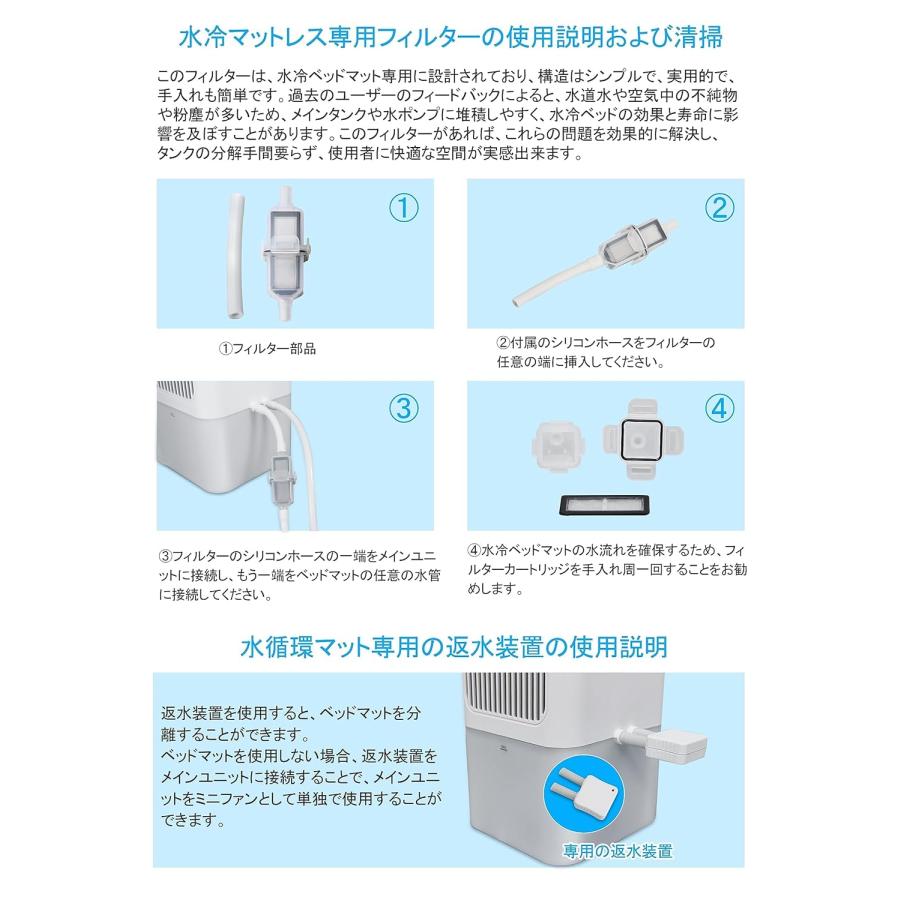 ✨冷却マット■水循環マット■水■ダブル■新品未使用品✨ ダブル】水冷マット 冷却マット 水循環マット 折りたたみ可能な