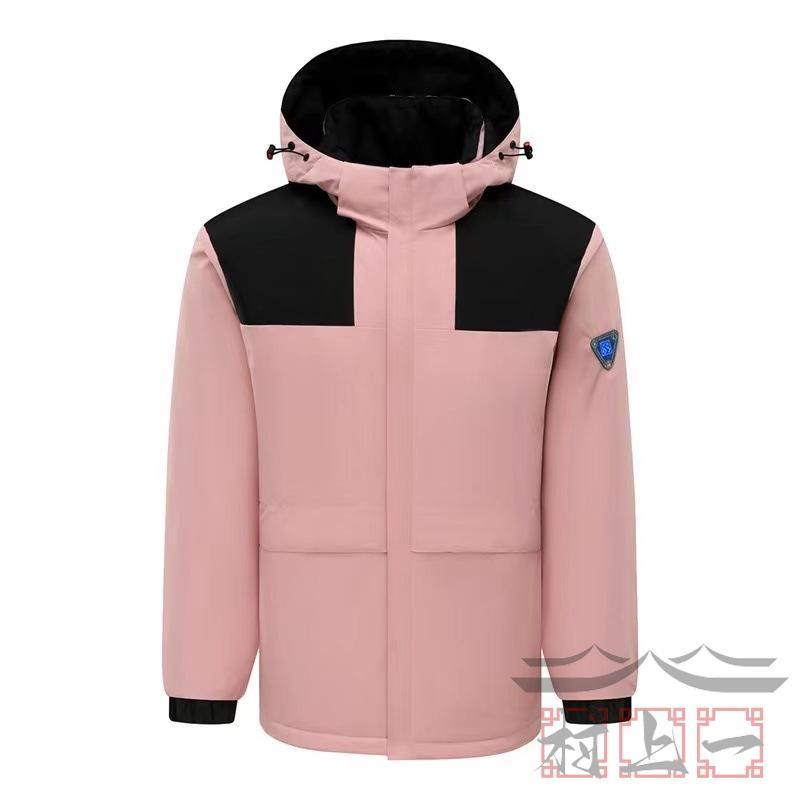 電熱ジャケット 電熱ウェア 長袖 登山服 USB加熱 3段温度調整 電熱服