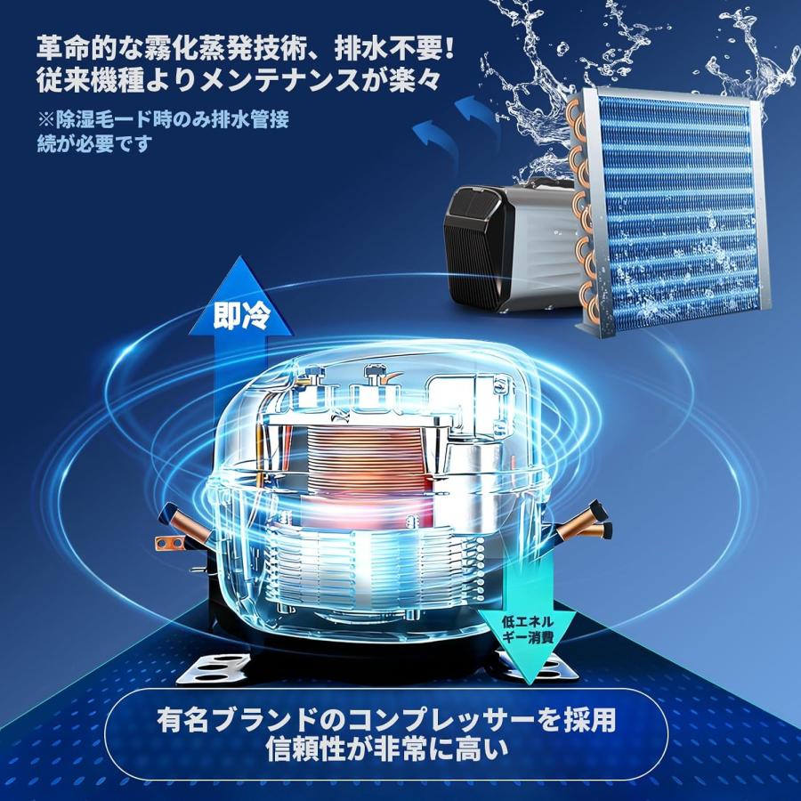 ポータブルエアコン 移動式 ポータブルクーラー スポットクーラー 強力