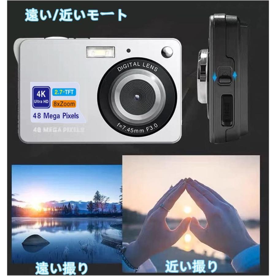 1200万画素 4K動画 コンパクトデジタルカメラ デジカメ4K 人気 デジタルカメラ コンパクトカメラ 数 4K動画 4800万