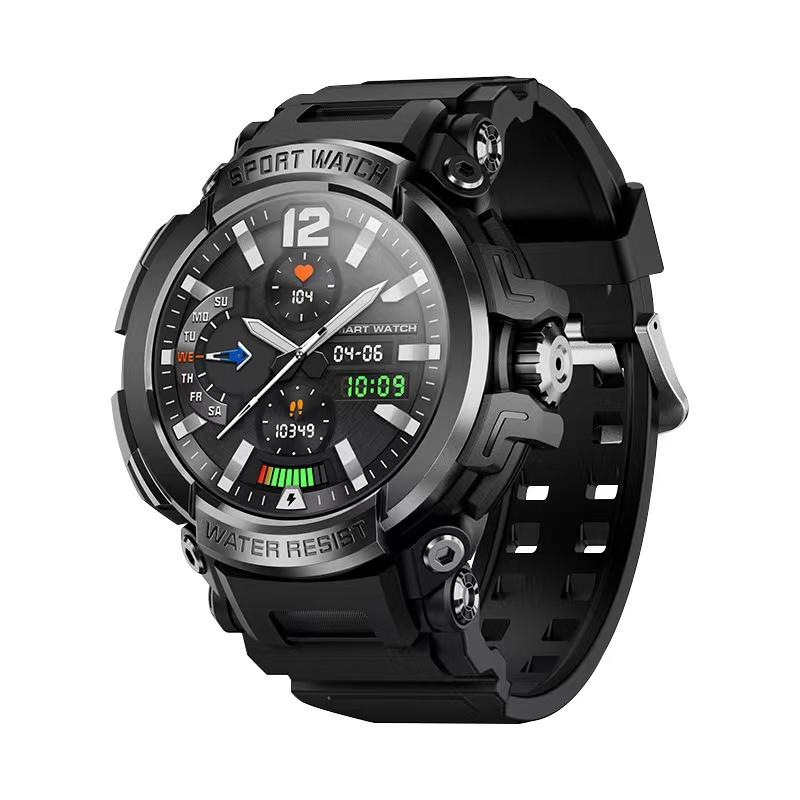 2026年新登場 スマートウォッチ 1.52インチ高精細大画面 軍用規格