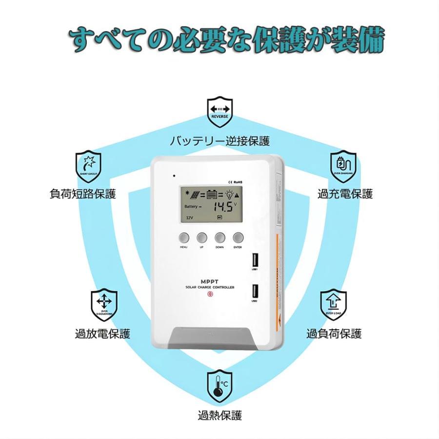ソーラーチャージャーコントローラー 最大入力3200w 12V 24V48V ソーラーチャージャーコントローラー 最大入力3200w 12V 24V48V