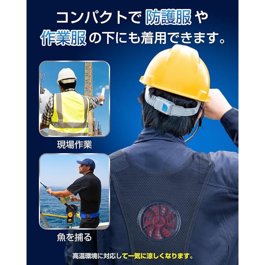 ペルチェベスト【2026超大冷却面・冷却ブレート】冷却ベスト ペルチェ