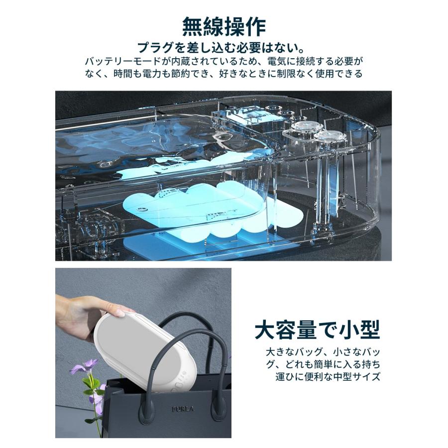 2026新登場】超音波洗浄機 メガネ洗浄機 350ml大容量3段階タイマー設定