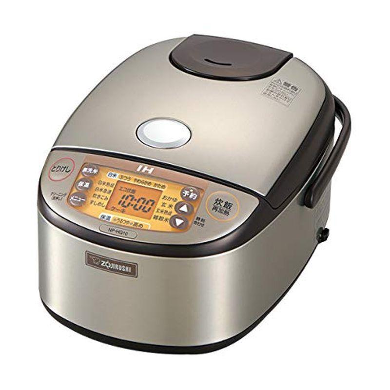 象印 IH炊飯ジャー(5.5合炊き) 極め炊き ステンレス NP-HG10-XA 日本