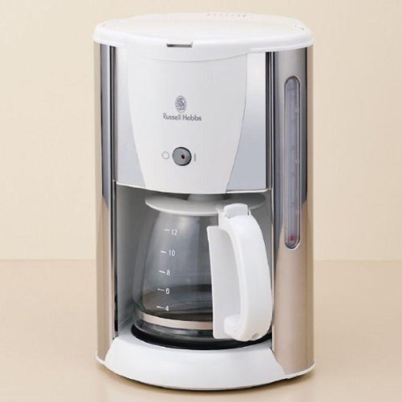贈る結婚祝い Russell Hobbs スタイルホワイトコーヒーメーカー 144jp コーヒーメーカー Tractorfuso Com Br