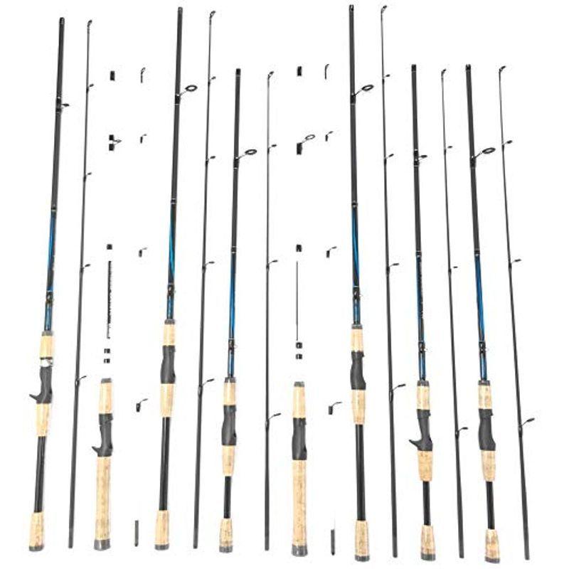 まとめ売り ベイト スピニングロッド ベイトロッド 2ピース 8本セット 7ft 6ft 2