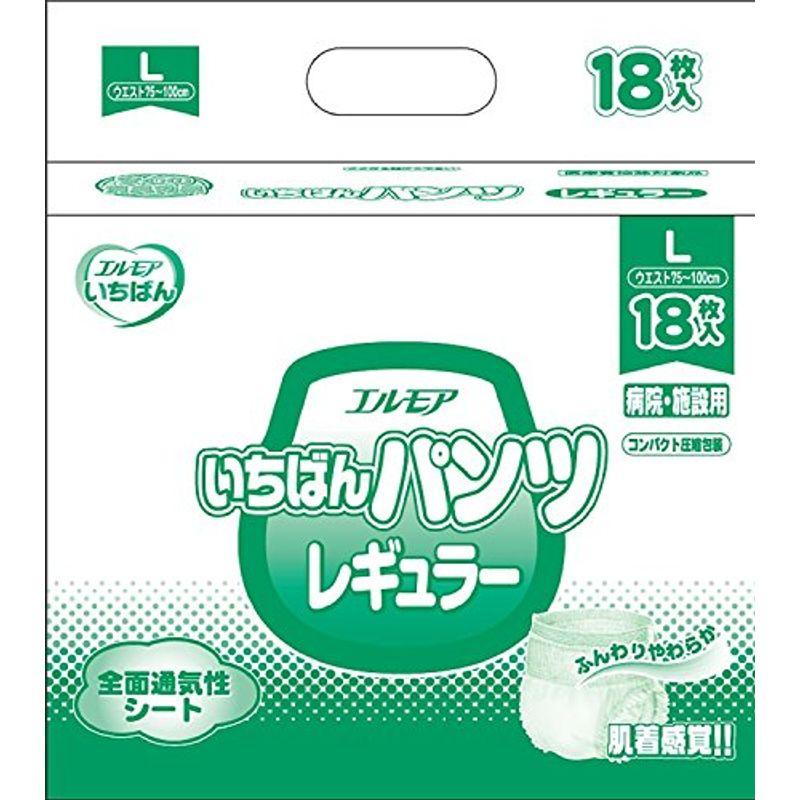 カミ商事 エルモア いちばんパンツ レギュラー L 18枚 1箱(6パック入) 大人用紙パンツ 大人用紙おむつ :20220513033820-00222:ショップりす山 - 通販 - Yahoo!ショッピング カミ商事 エルモア いちばんパンツ レギュラー L 18枚 1箱(6パック入) 大人用紙パンツ 大人用紙おむつ :20220513033820-00222:ショップりす山 - 通販 - Yahoo!ショッピング