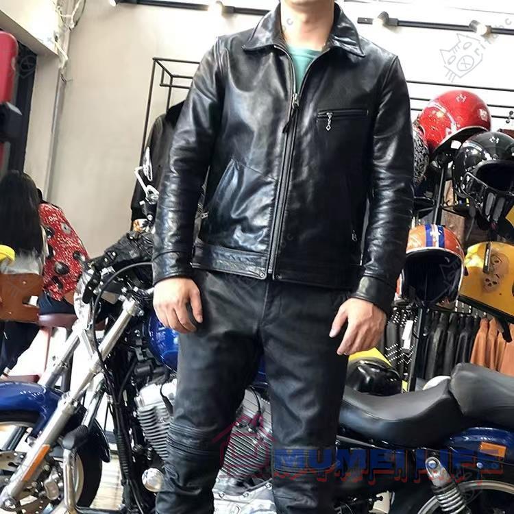 特売！超人気☆1.4mm 黒芯ホースハイド 30's トラッカースタイル