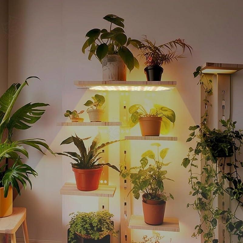植物育成ライト led パネル 植物 ライト 植物用ledライト 調光可能な育成ライト 屋内植物用フルスペクトル育成ライト 270 LED 育成ライト｜ritabc｜03