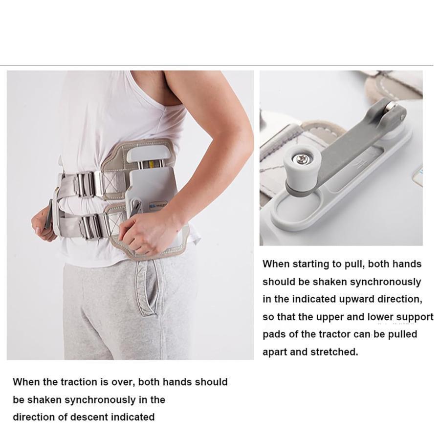 腰ブレース、減圧腰椎サポートベルト、医療用調整可能な腰椎減圧装置 Amazon.co.jp: 背骨サポートブレース、腰椎サポートベルト椎間板