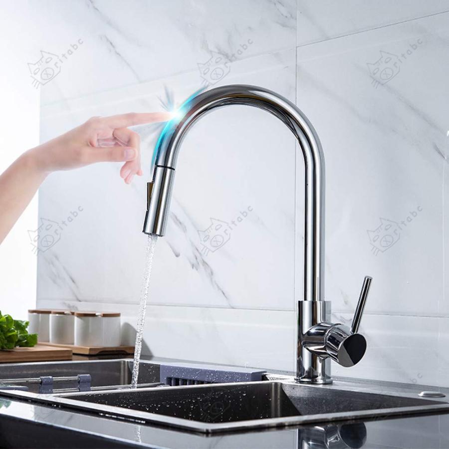 タッチセンサー水栓　2wey　取付簡単 タッチセンサー水栓 2wey 取付簡単