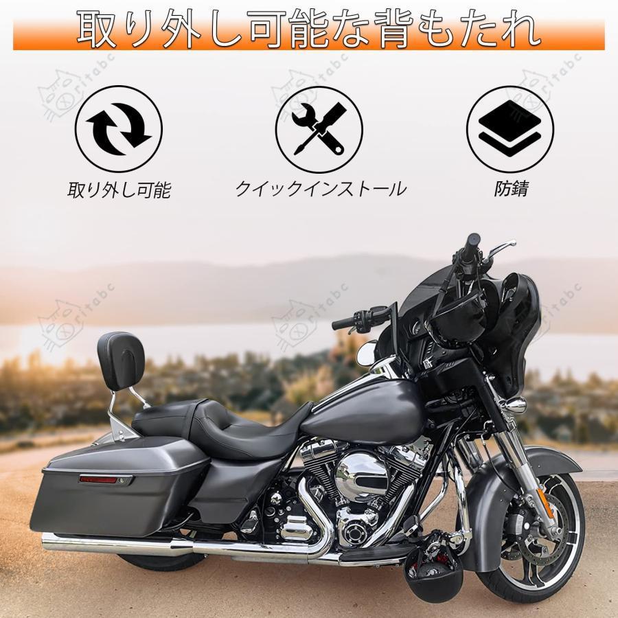 バックレスト バイク シーシーバー オートバイ パッセンジャー バックレスト バイク シーシーバー オートバイ パッセンジャー