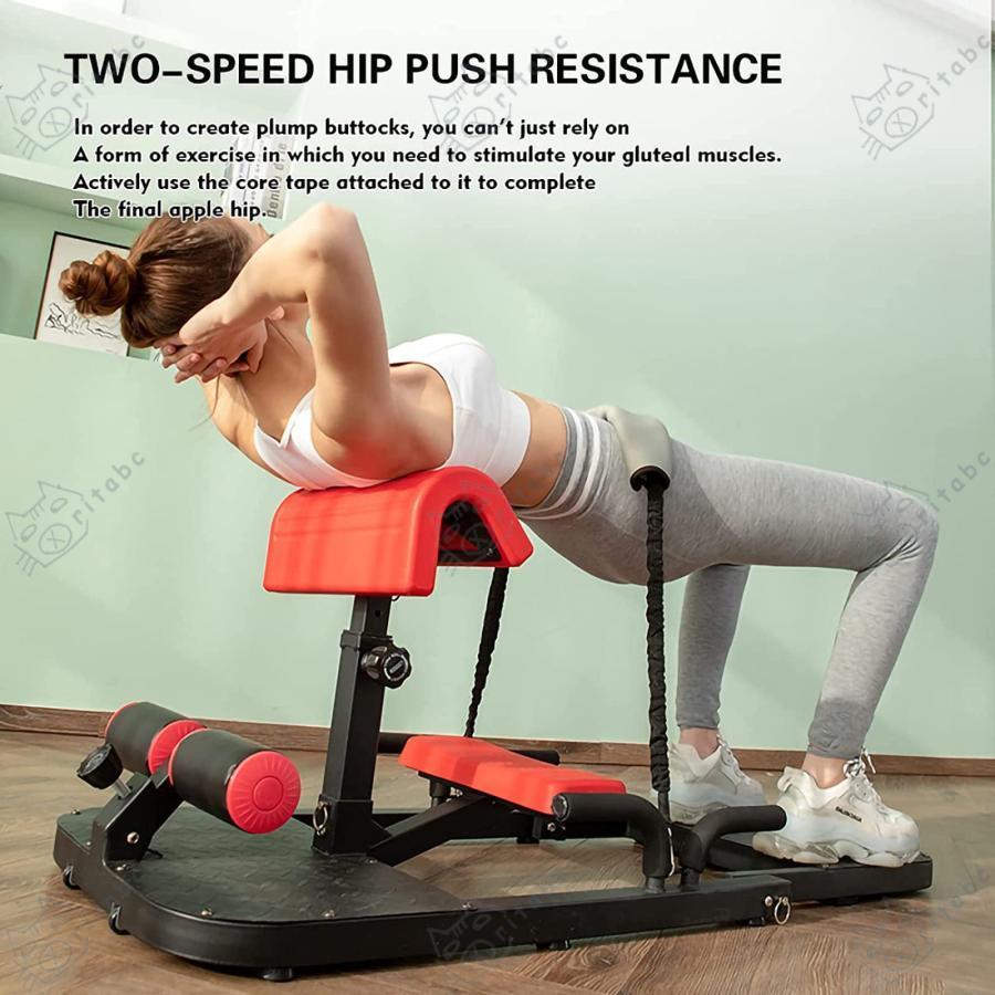 ヒップ スラスト マシン、スクワット マシン、多機能フィットネス機器