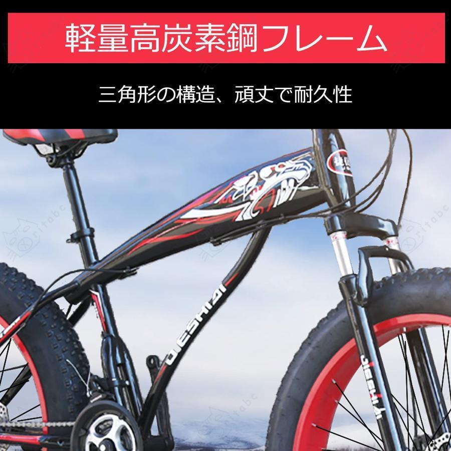 ファットバイク 26インチ、7/21/24/27/30シフティングシステ ファットバイク 26インチ、7/21/24/27/30シフティングシステ