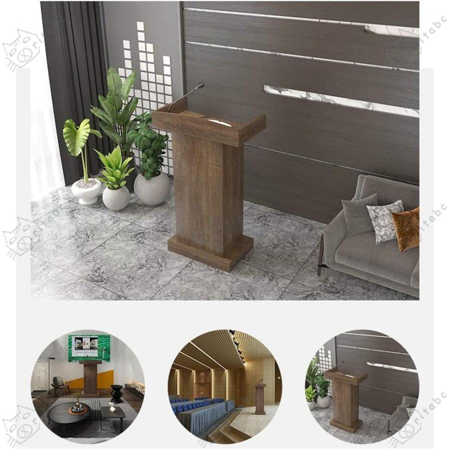 講演台演説台スピーチテーブル表彰台，デスクシンプルモダンウェルカムショッピングガイドレセプションオフィス家具立ちいえば書見台株式会社錦(Color:WhiteSize 講演台 演説台 スピーチテーブル 表彰台， デスクシンプルモダン