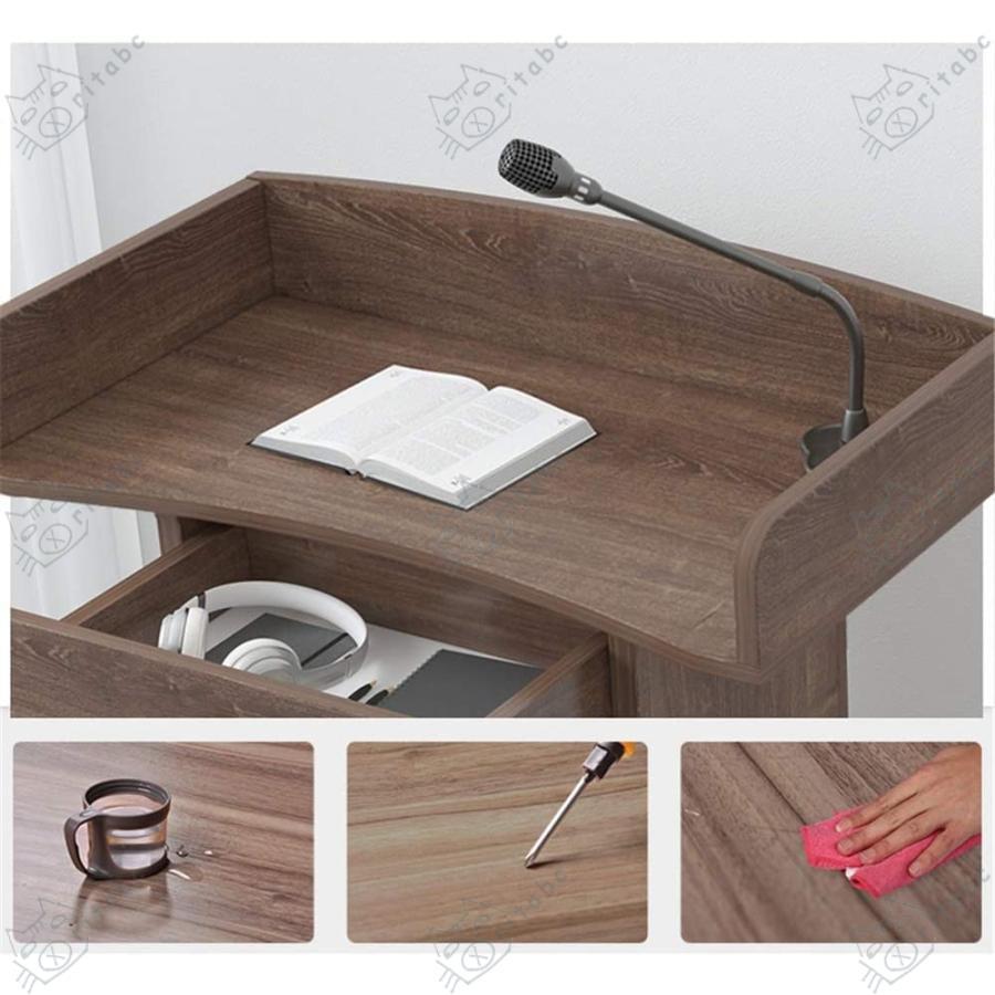 講演台 演説台 スピーチテーブル 表彰台， デスクシンプルモダン