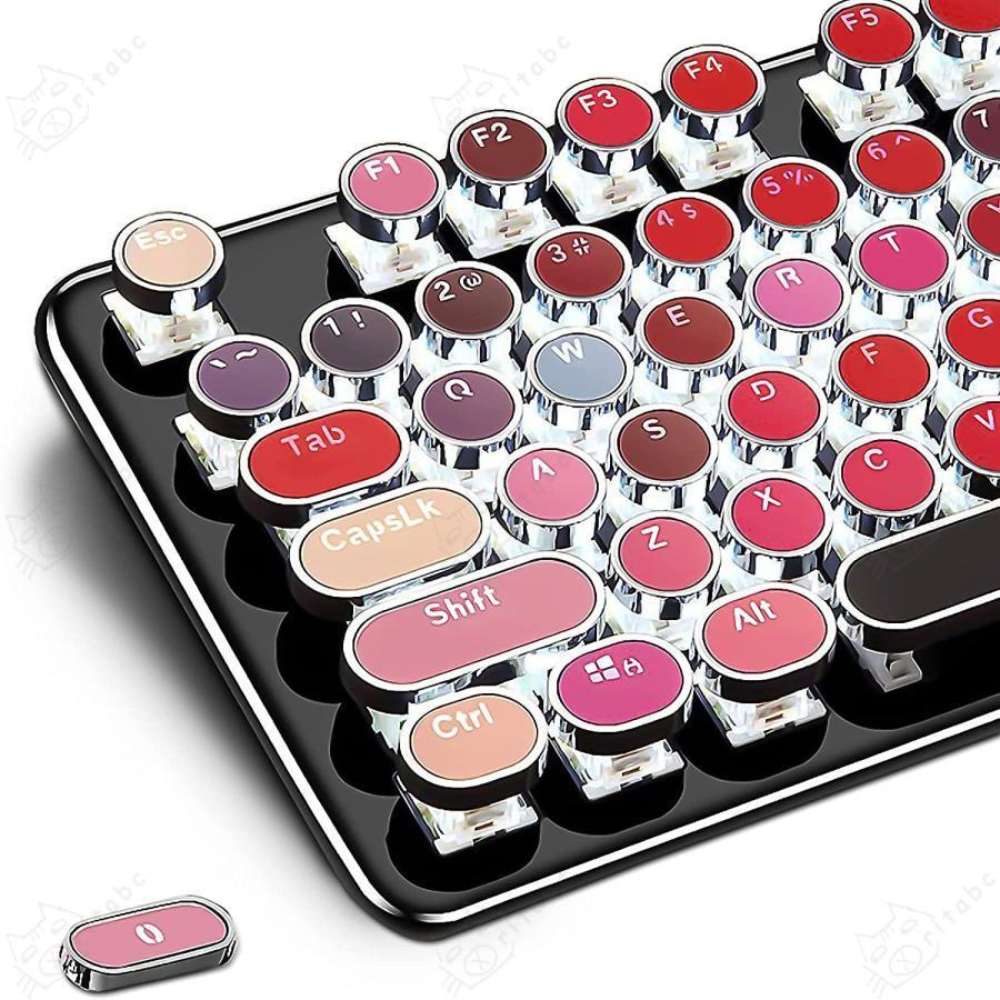 レトロスチームパンクヴィンテージキーボード タイプライター