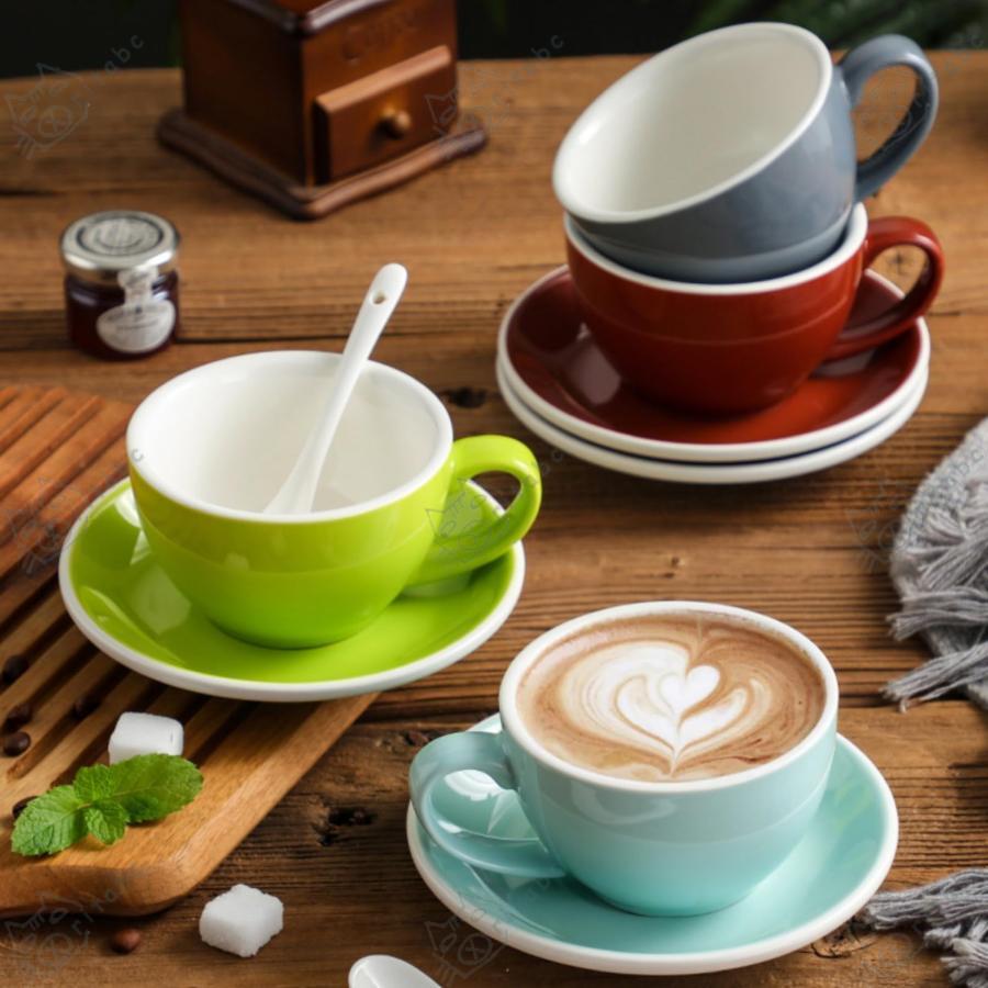 ラブラミクス エッグ ブラック ラテカップ 300ml コーヒーカップ 陶器