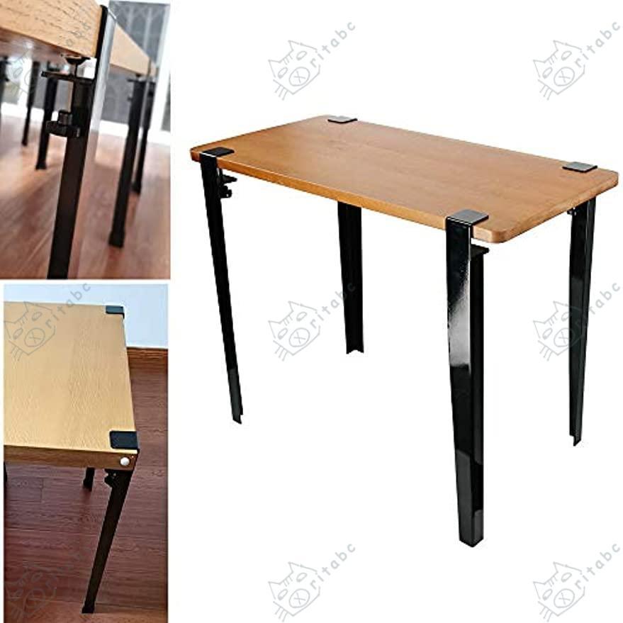 4本セット家具 テーブル脚 金属製の家具の脚,高さ 49/63.5cm 4本セット家具 テーブル脚 金属製の家具の脚,高さ 49/63.5cm