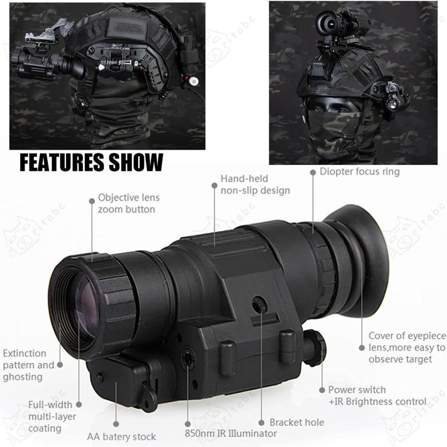 PVS-14ナイト ビジョン スコープ デジタルIRイルミネーション Amazon.co.jp: SPINA OPTICS PVS-14デジタルナイトビジョン単眼
