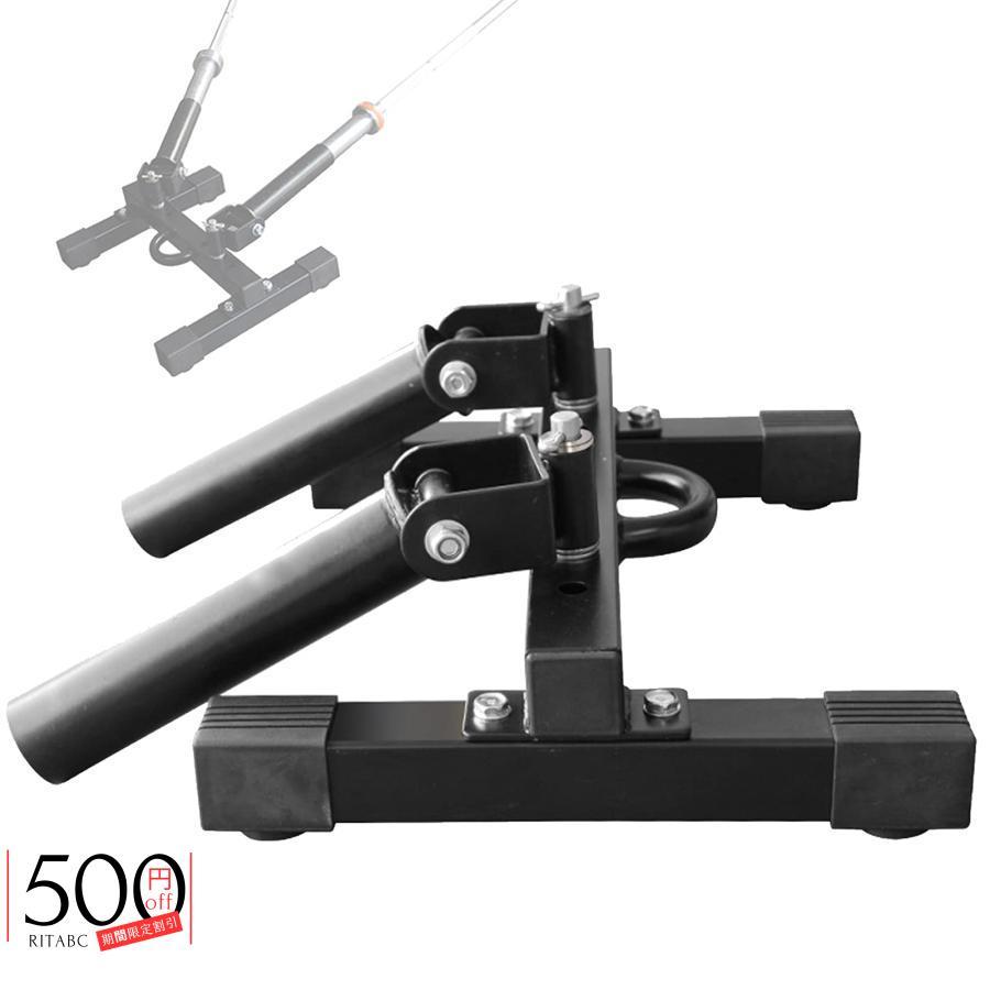 Tバーロー50mm鋼Tバーロー壁への設置tバーロウ360°回転式パワーラック