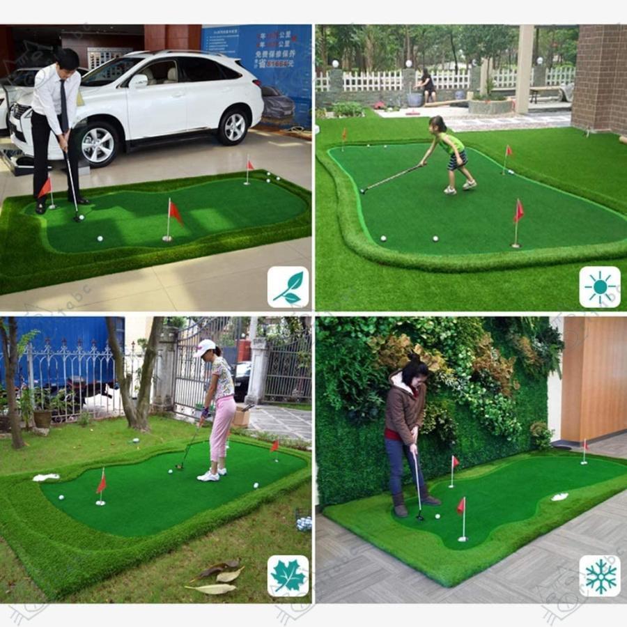 屋内ゴルフグリーン ゴルフマット 大型 ゴルフパッティングトレーナー