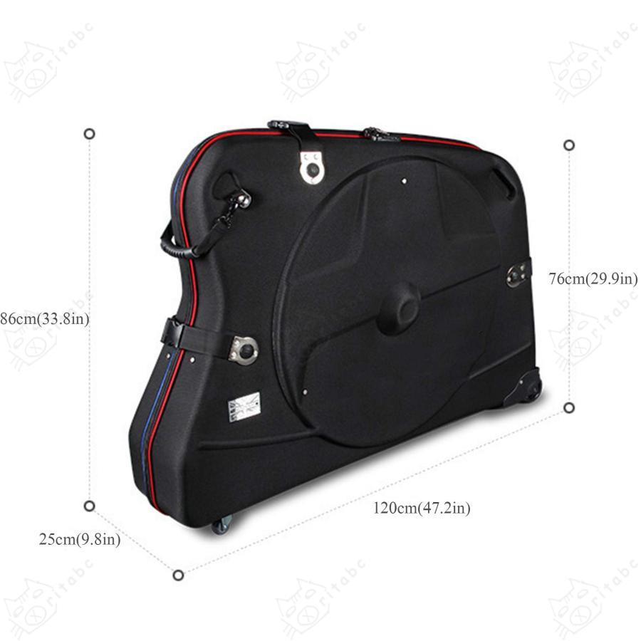 6．7トラベルハードケース 自転車自転車航空便トラベルハードケースボックスバッグ、往復