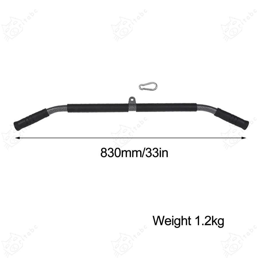 ラットプルダウンバー ストレートバー ケーブルマシン