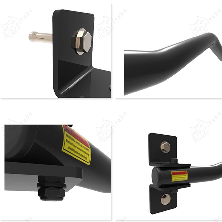 プルアップバー　120cm×2個 Amazon | 黒のプルアップバー壁に取り付けられた鋼製懸垂バー