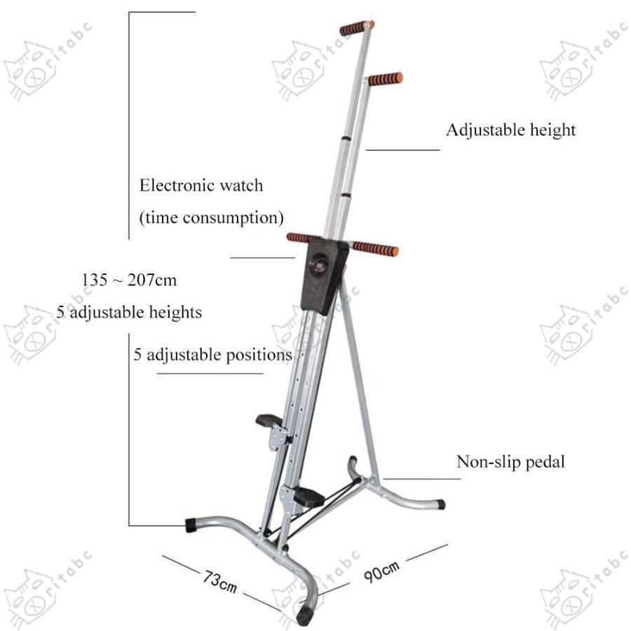 垂直登山家、ステッパー、マグネトロンエクササイズバイク、スペース