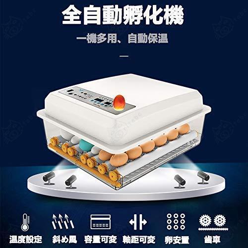 全自動孵卵器、インキュベーター、最大24個入卵、自動温度制御 簡単