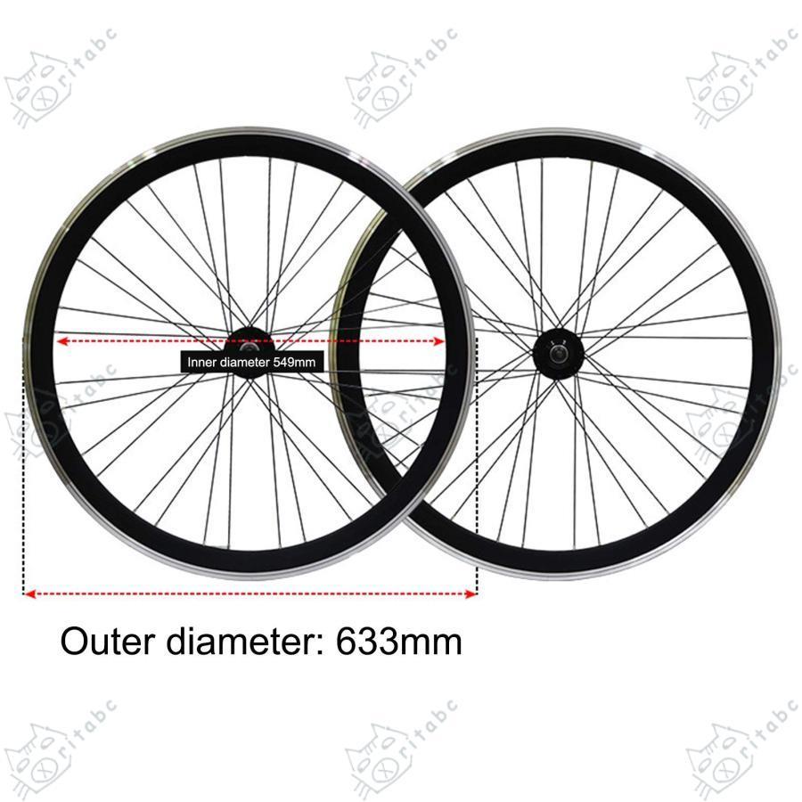 固定ギア　クリンチャー　リアディスクホイール　700ⅽ Amazon | 700C 固定ギア自転車 ホイールセット 40mm ピスト