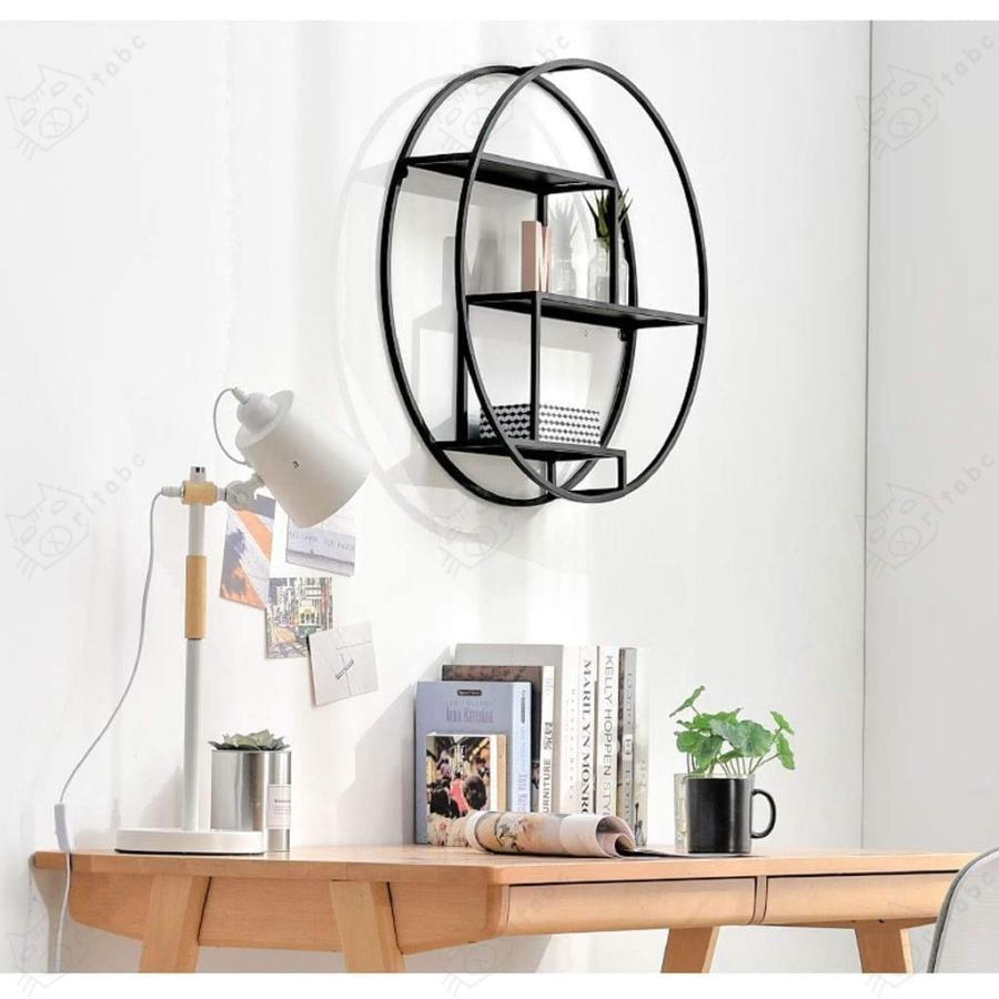 ウォールシェルフ 3個セット 円型 【公式通販】