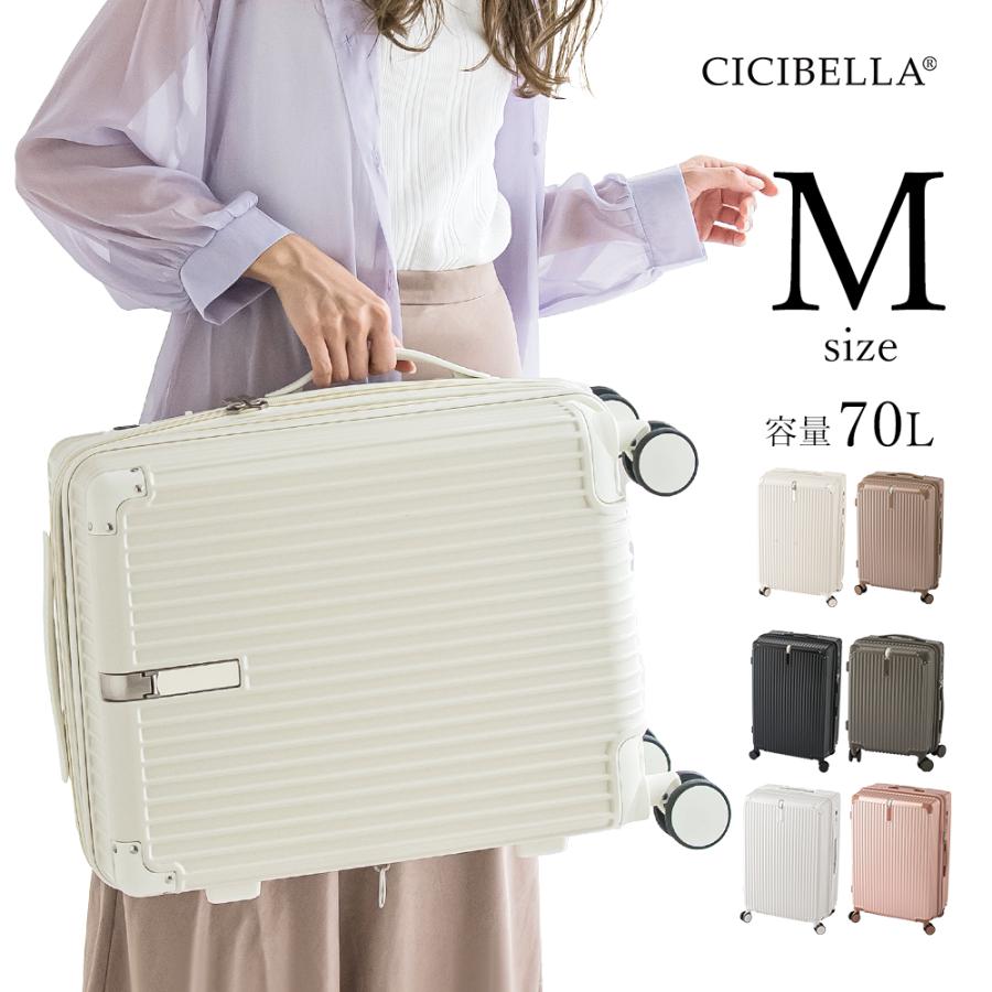 CICIBELLA キャリーバッグ スーツケース シシベラ キャリーケース USB