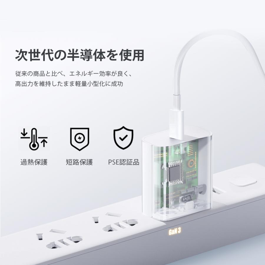 CICIBELLA iPhone 急速充電器 充電器 PD充電器 ライト ニングケーブル