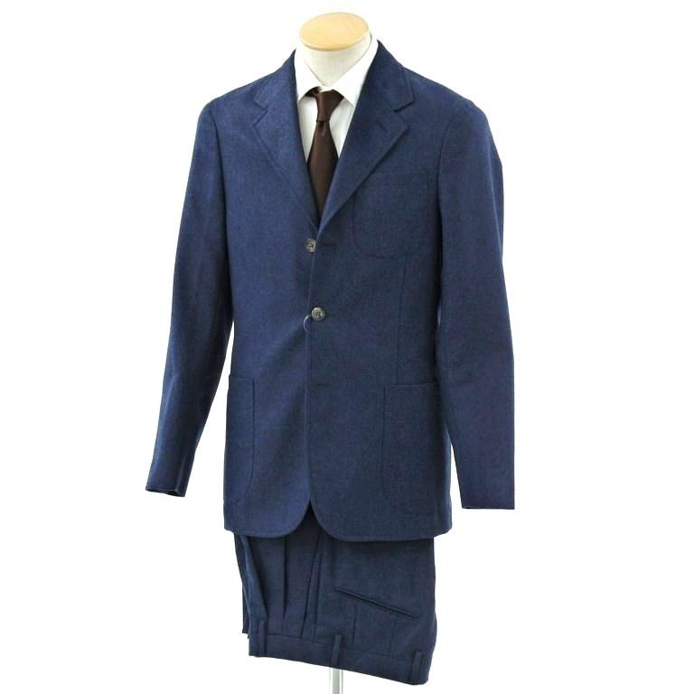 BOGLIOLI ネイビー スーツ ボリオリ / BOGLIOLI / シャツジャケット / 2B シングル 2パッチ