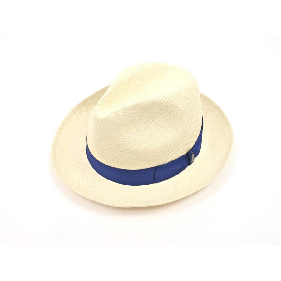 贅沢品贅沢品ボルサリーノ Borsalino ストローハット 帽子 ナチュラル