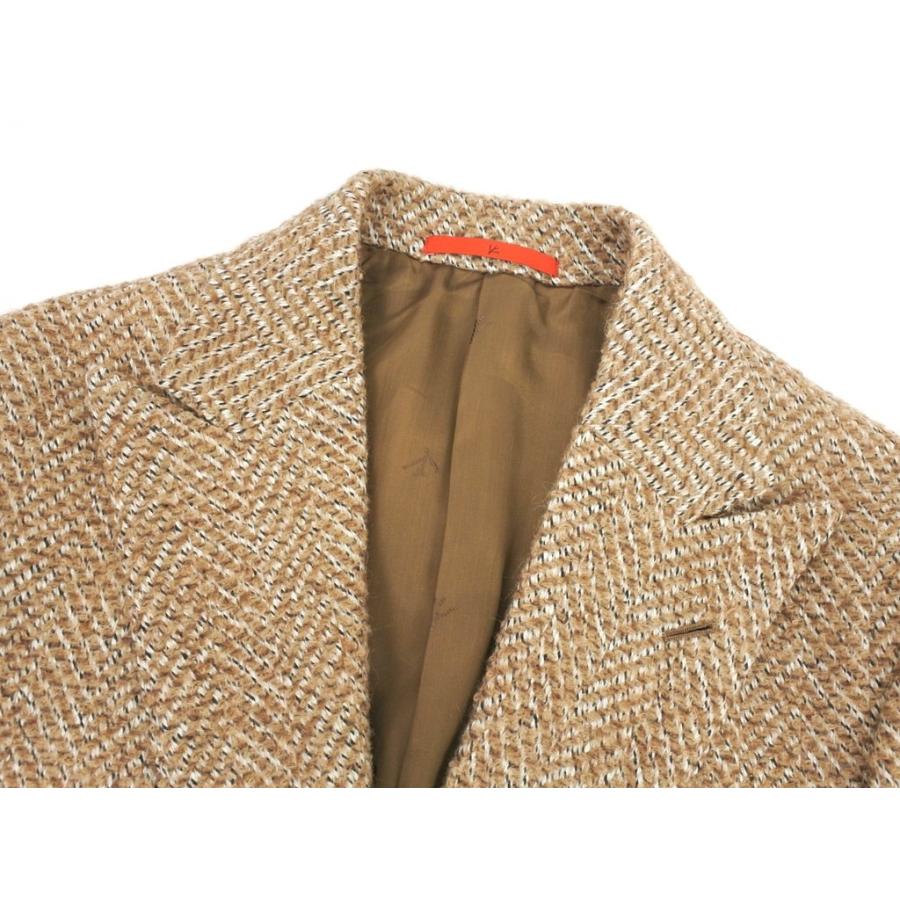 1年保証 ツイード Isaia イザイア 未使用 即日発送可 1万円以上送料無料 チェスターフィールドコート 46 ライトブラウン系 コート アウター Www Tsuyamaya Co Jp