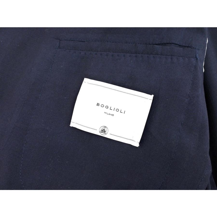 ボリオリ KJACKET ネイビー サイズ50 ボリオリ BOGLIOLI K.JACKET ウール 3Bスーツ ダークネイビー 50