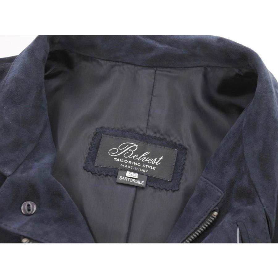 アウトレット ベルベスト Belvest スエードレザー フィールド
